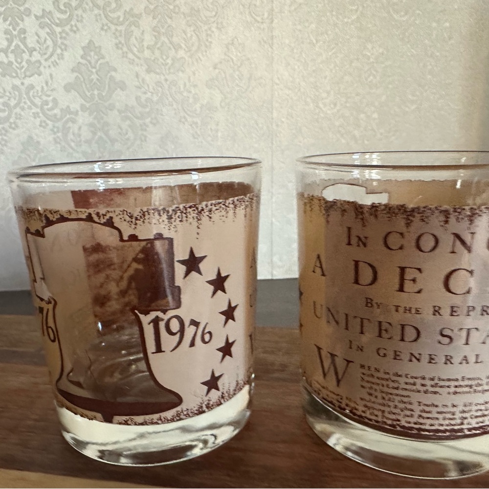 Vintage Declaration Glass Set‎ - Picture 5 of 6